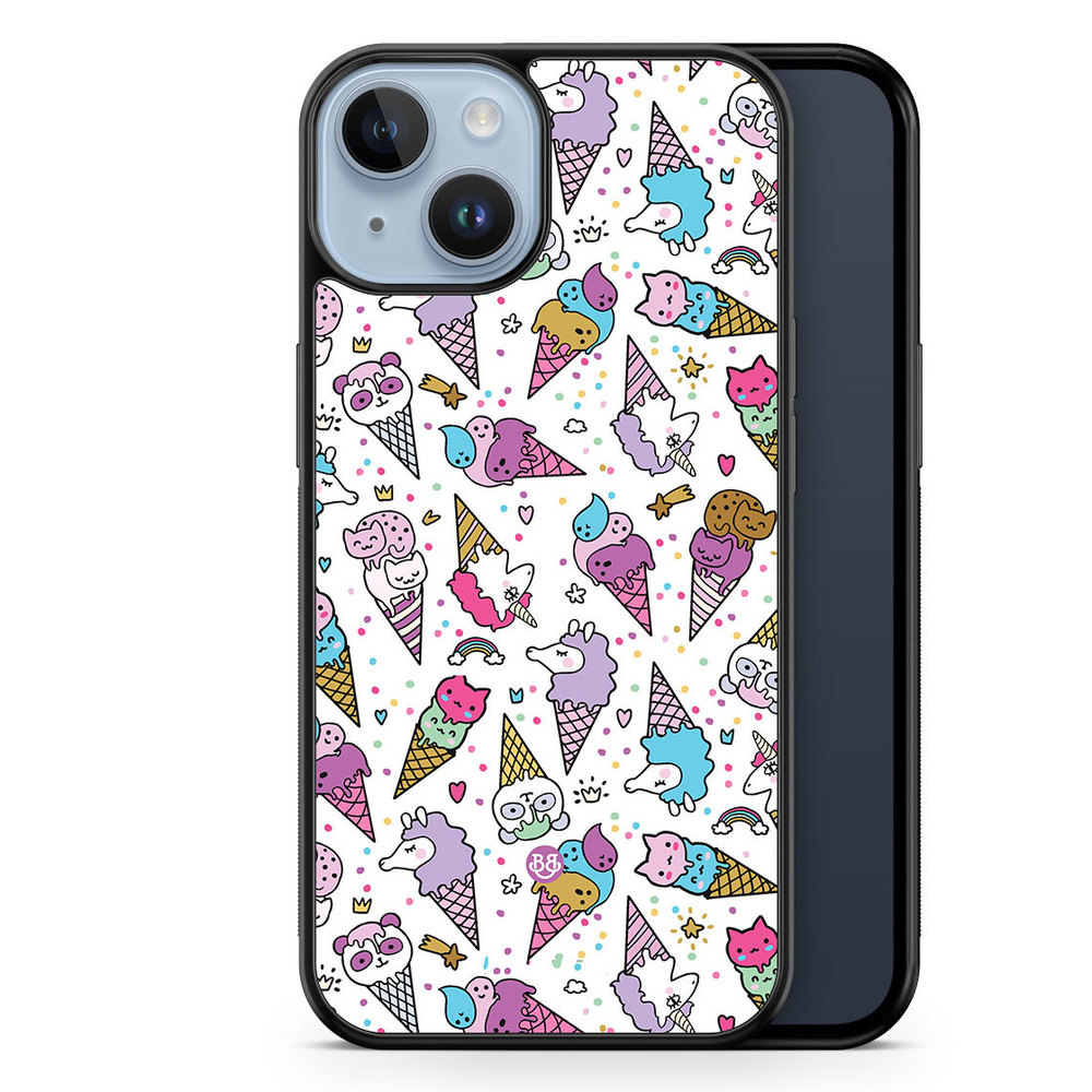 iPhone 14 Plus Case - Unicorn Ice Creams