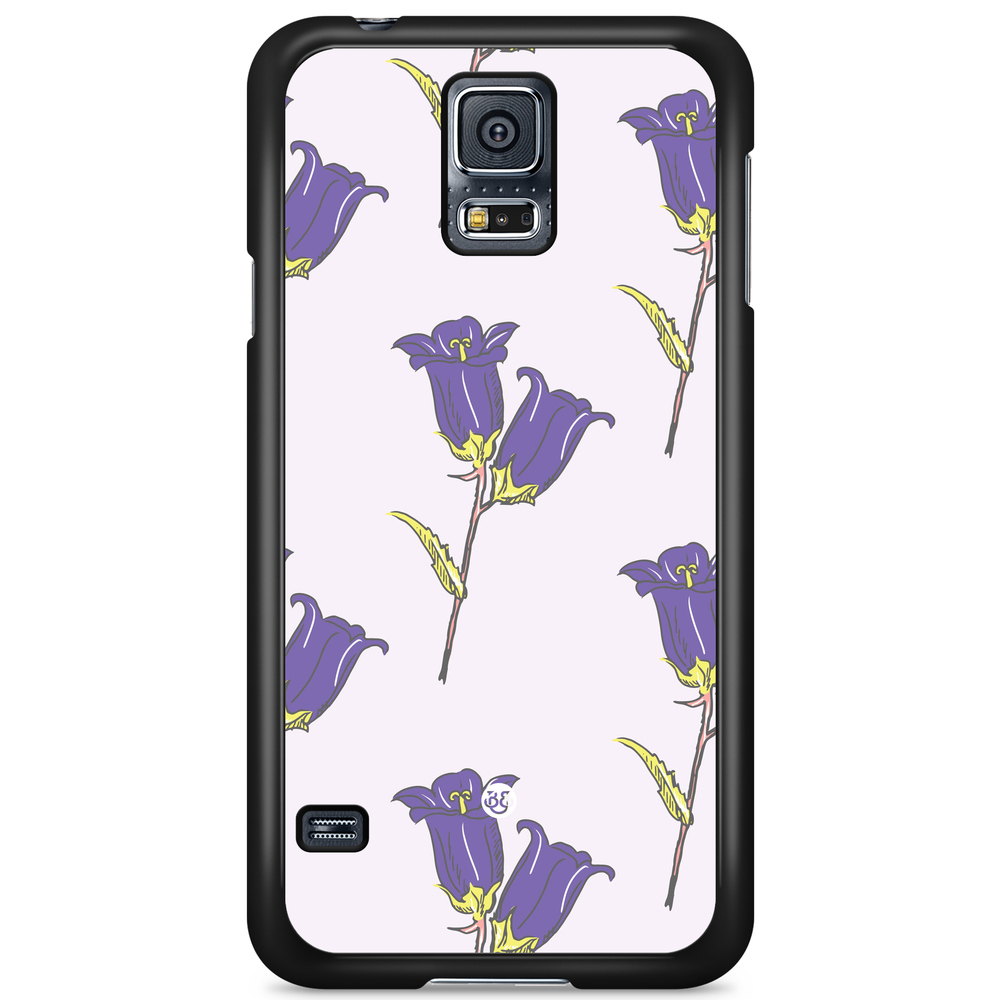 Samsung Galaxy S5/S5 NEO Case - Wild Purple Flowers