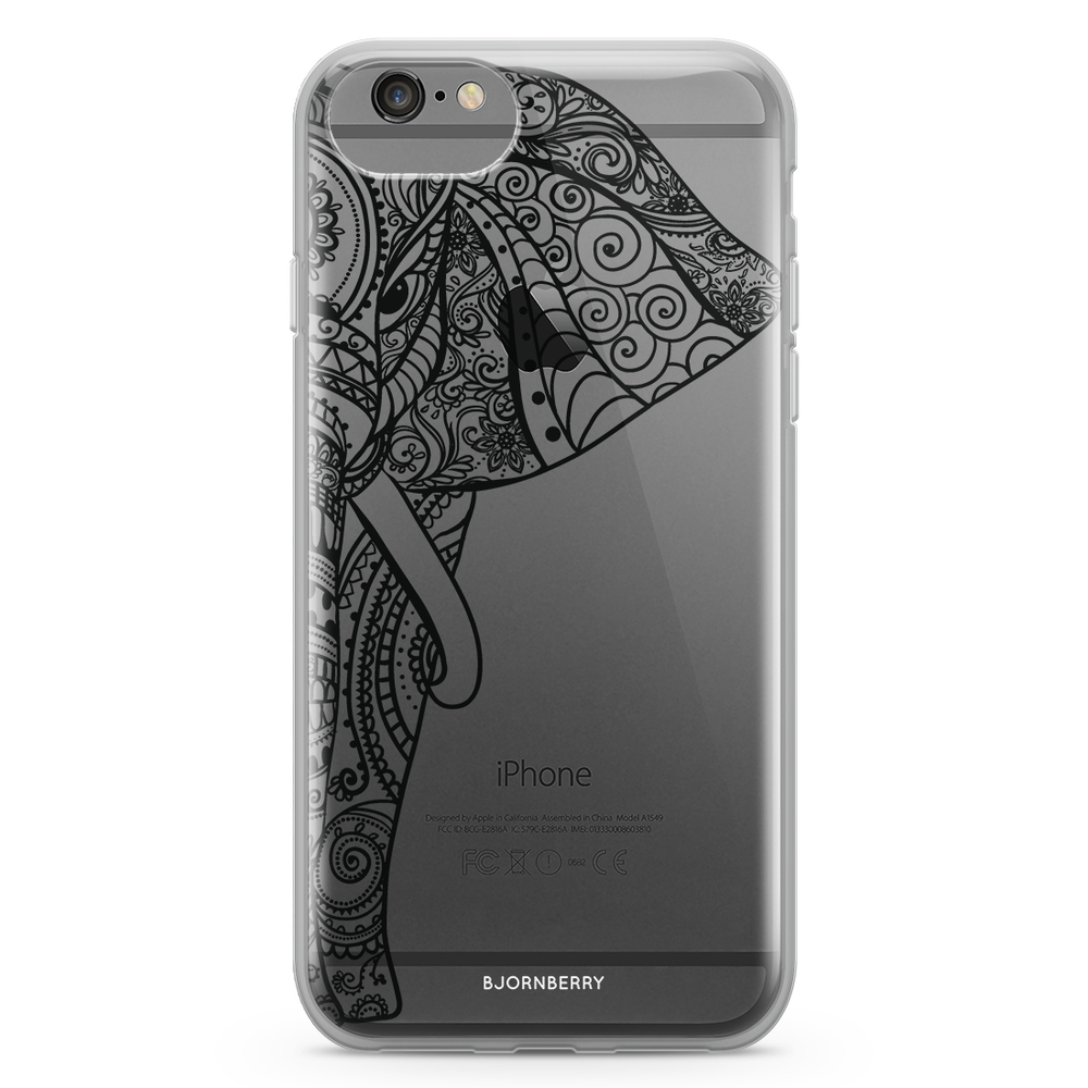 iPhone 6/6s Fashion Case - Mandala Elephant