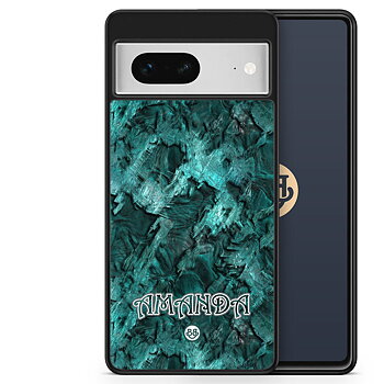 Google Pixel 7 Custom Skal - Grön Namn