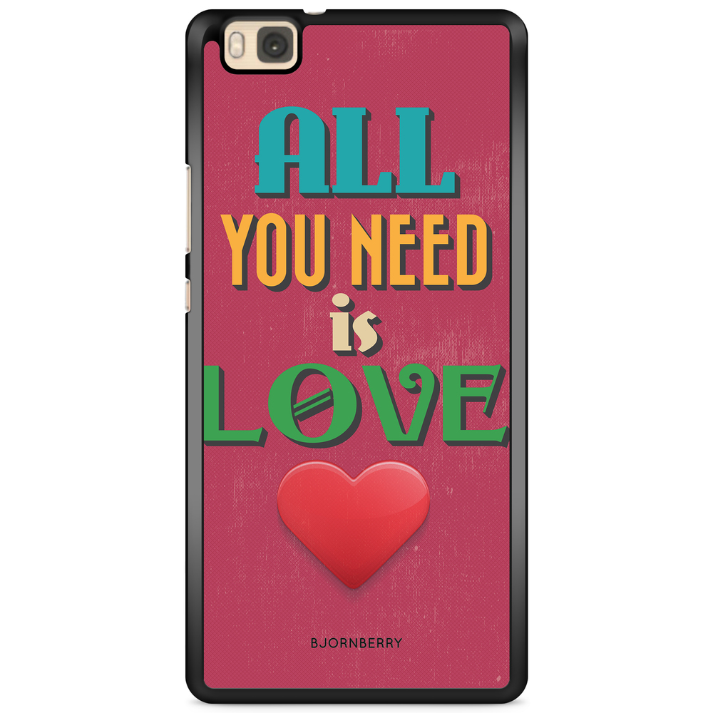 Huawei P8 Lite Case - All You Need Is Love