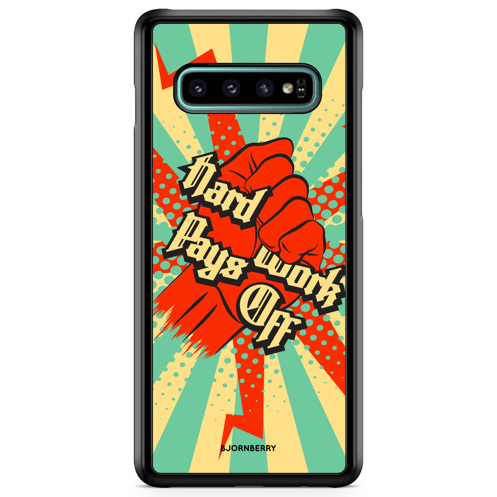 Samsung Galaxy S10 Case - Hard work