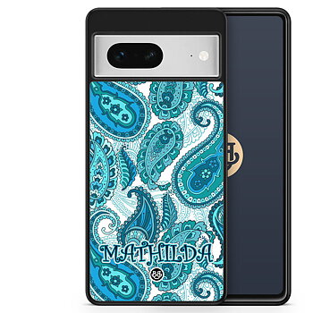 Google Pixel 7 Custom Skal - Paisley Namn