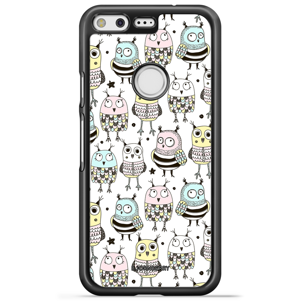Google Pixel Case - Cute Owls