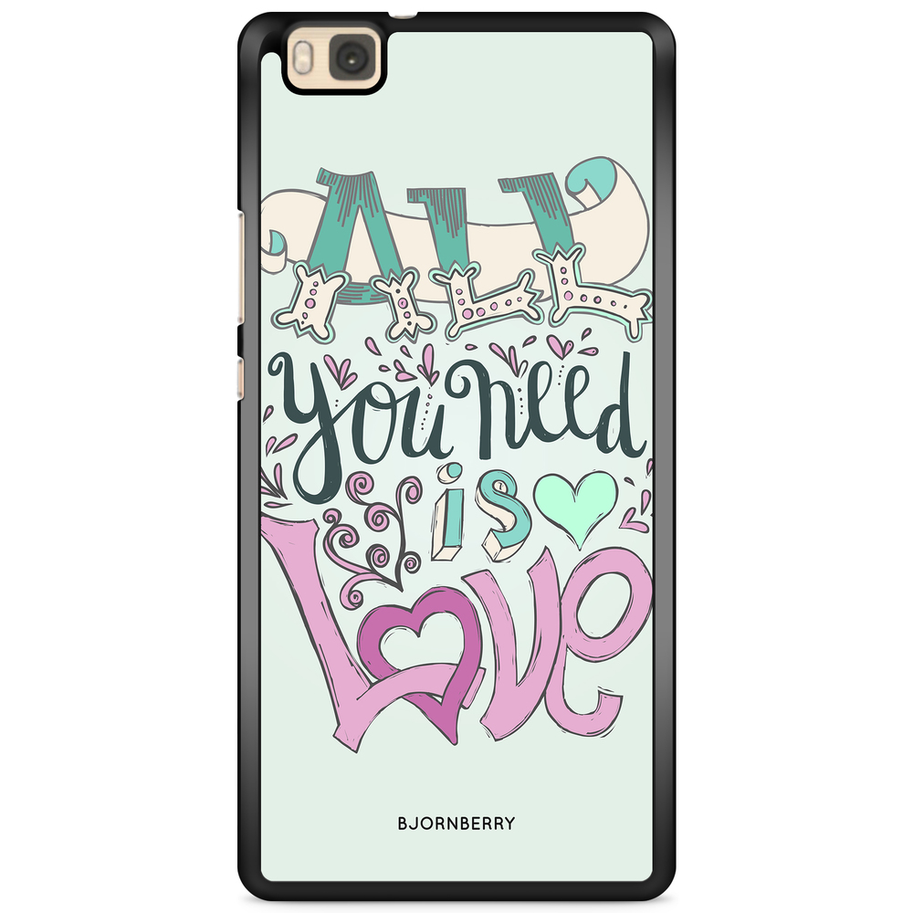 Huawei P8 Lite Case - All You Need Is Love