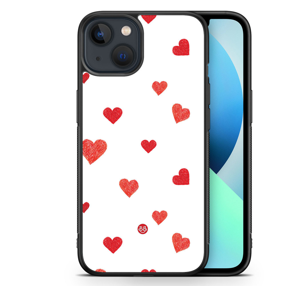 iPhone 13 Mini Case - Painted Heart