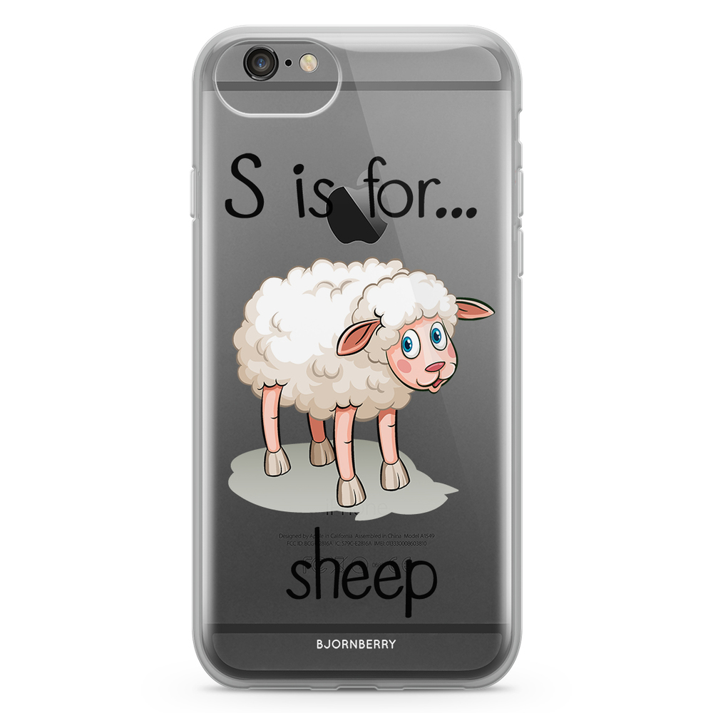 iPhone 6/6s Fashion Case - S is for Sheep