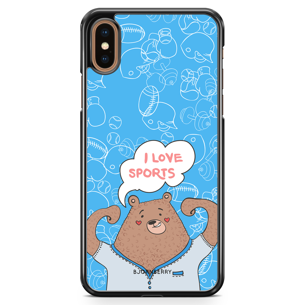 iPhone XS Max Case - Love Sports