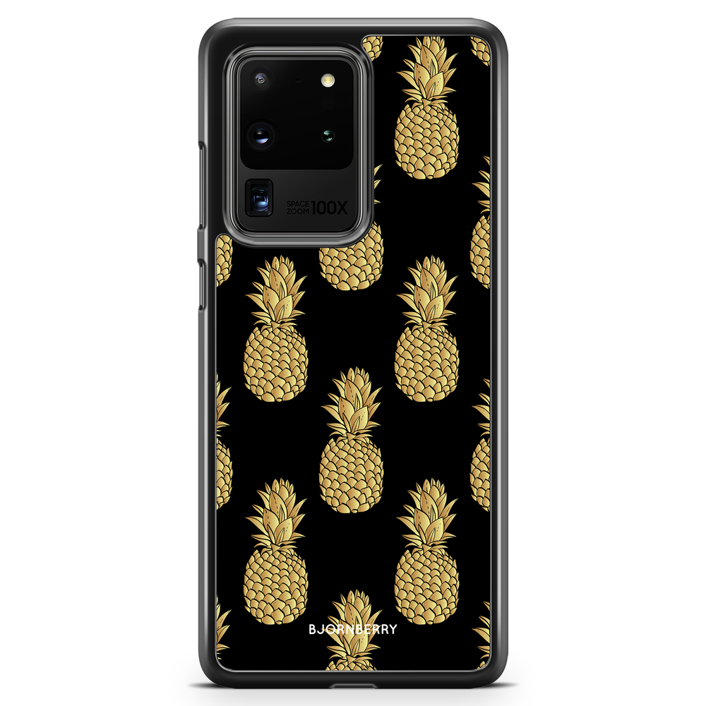 Samsung Galaxy S20 Ultra Case - Gold Pineapples