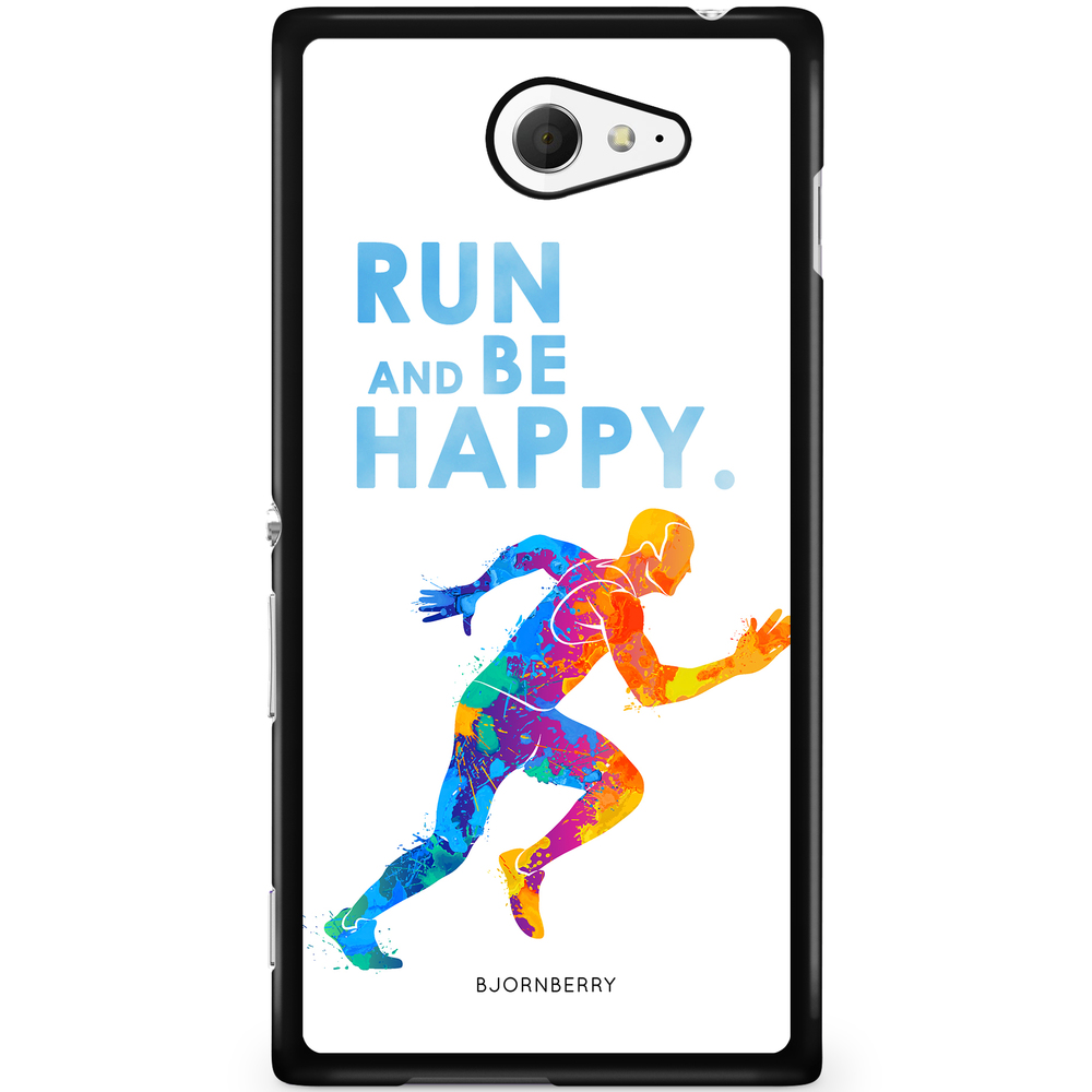 Sony Xperia M2 Aqua Case - Run and be happy