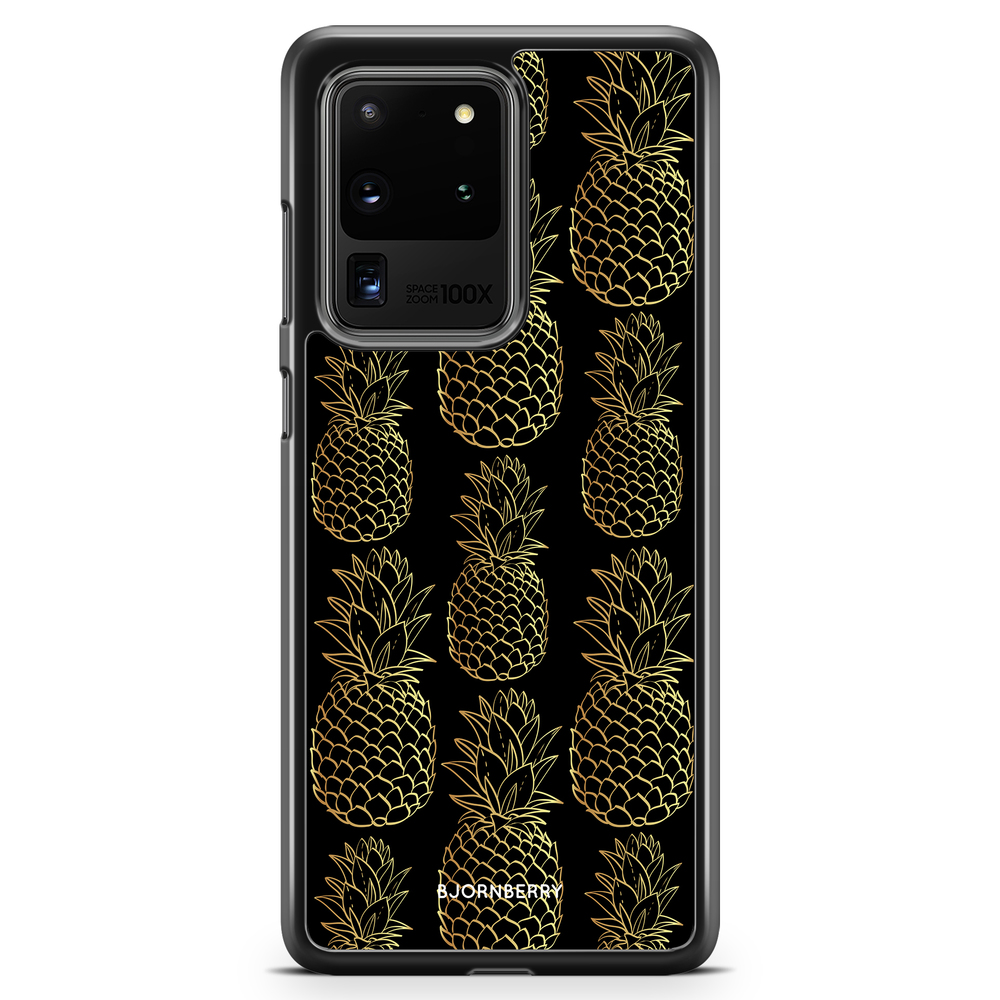 Samsung Galaxy S20 Ultra Case - Gold Pineapples