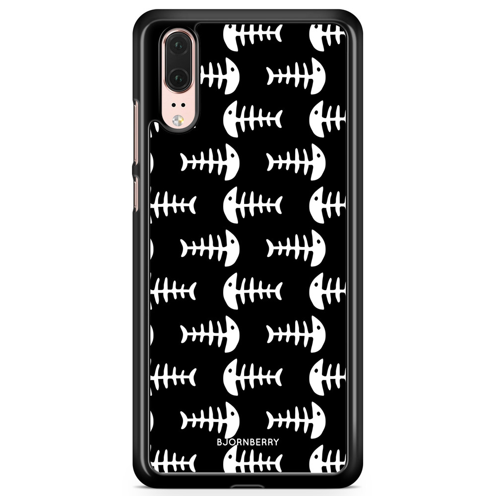 Huawei P20 Case - Fish Skeleton