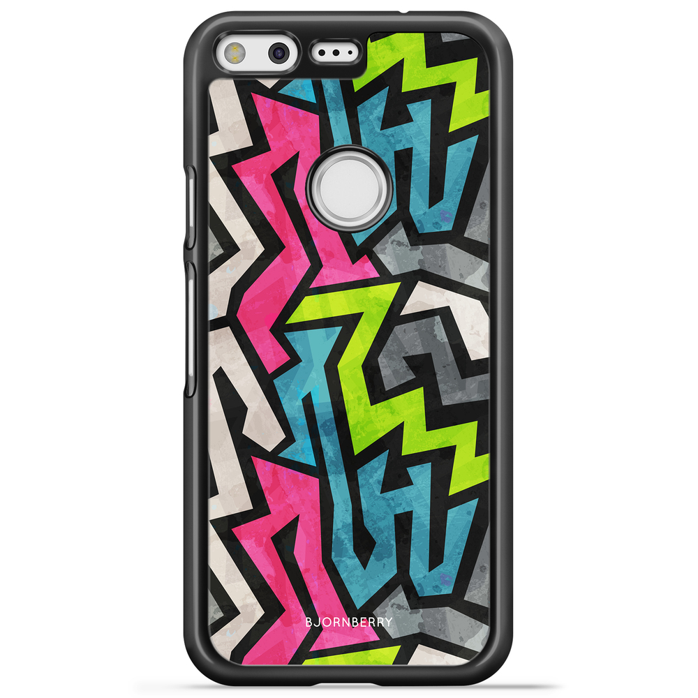 Google Pixel Case - Grunge Graffiti
