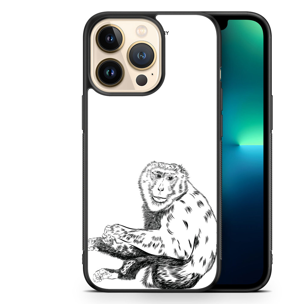 iPhone 13 Pro Case - Calm Monkey