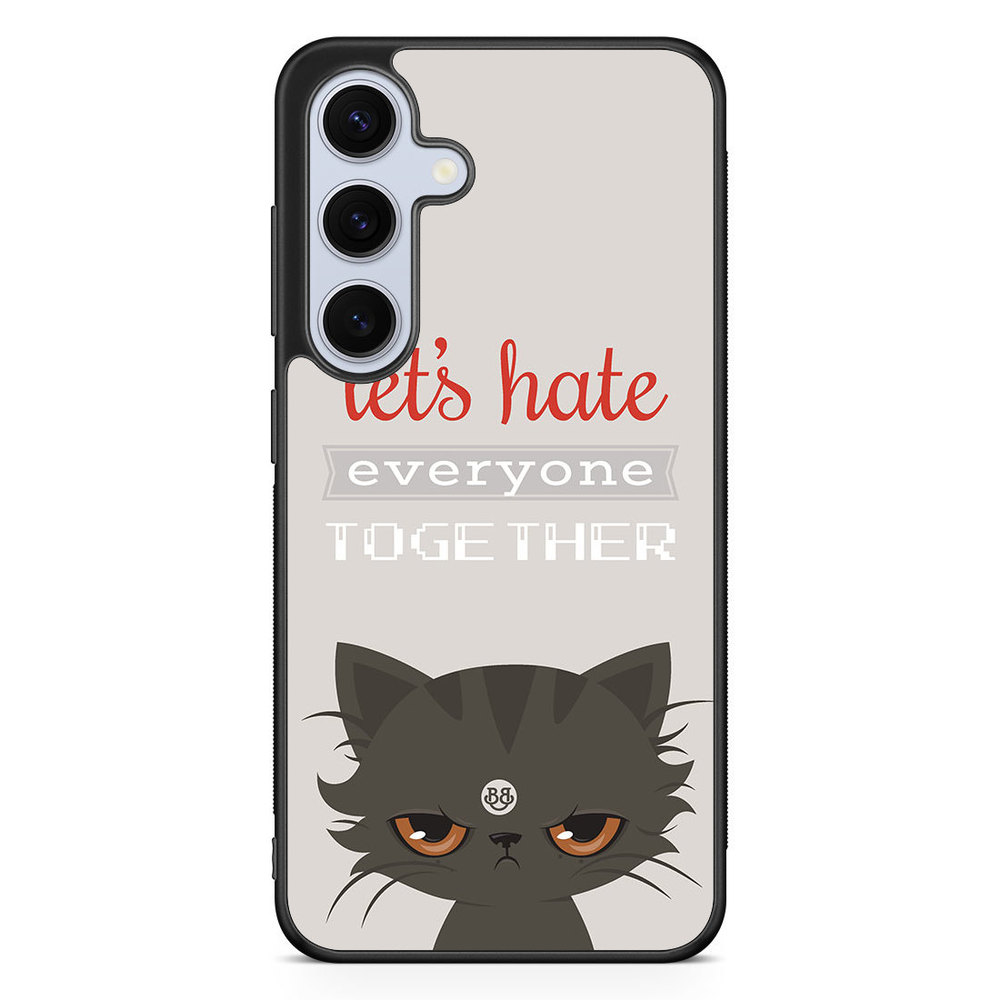 Samsung Galaxy S24 5G Case - Angry Cat