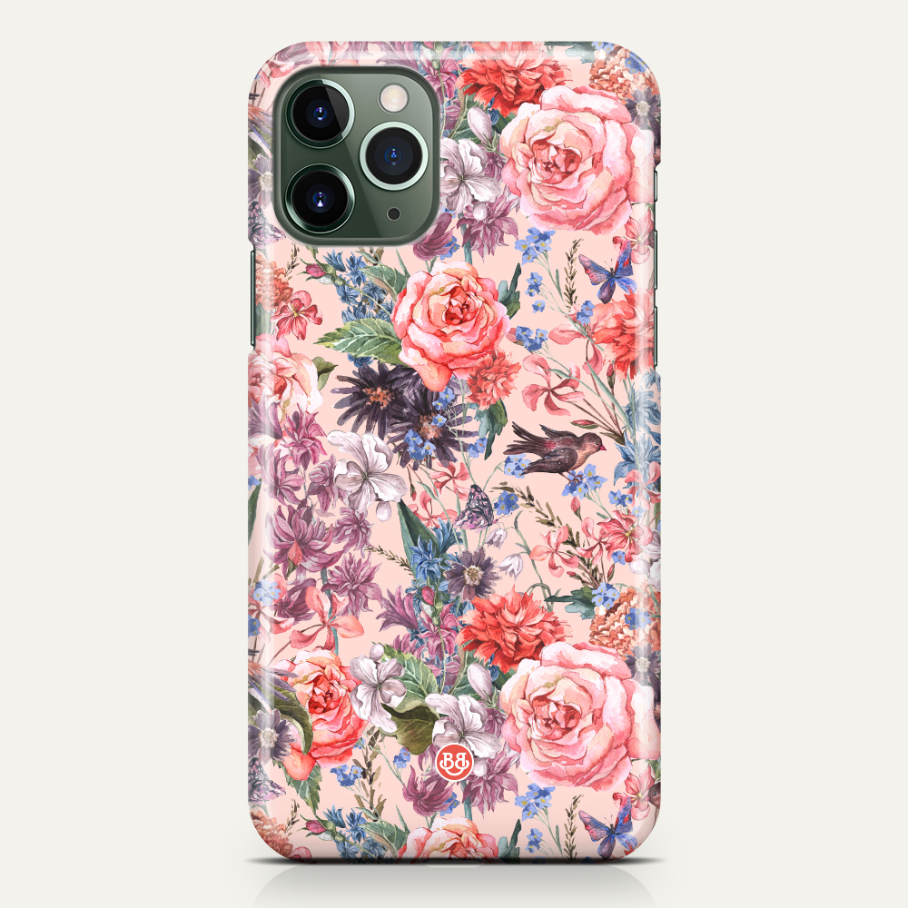 iPhone 11 Pro Max Premium Case - Birds 'n Roses