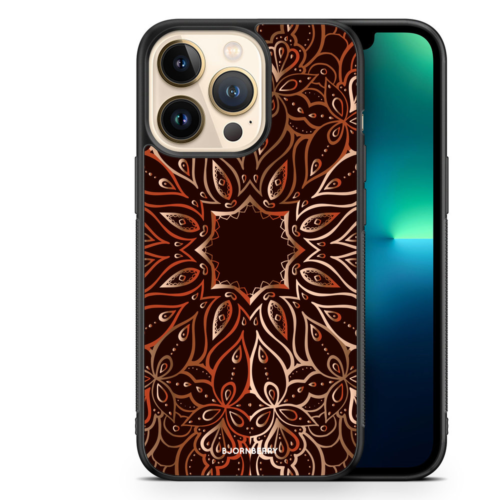 iPhone 13 Pro Case - Bronze Mandala