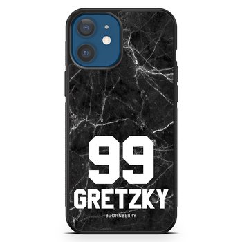iPhone 12 Mini Custom Case - Black Marble Number