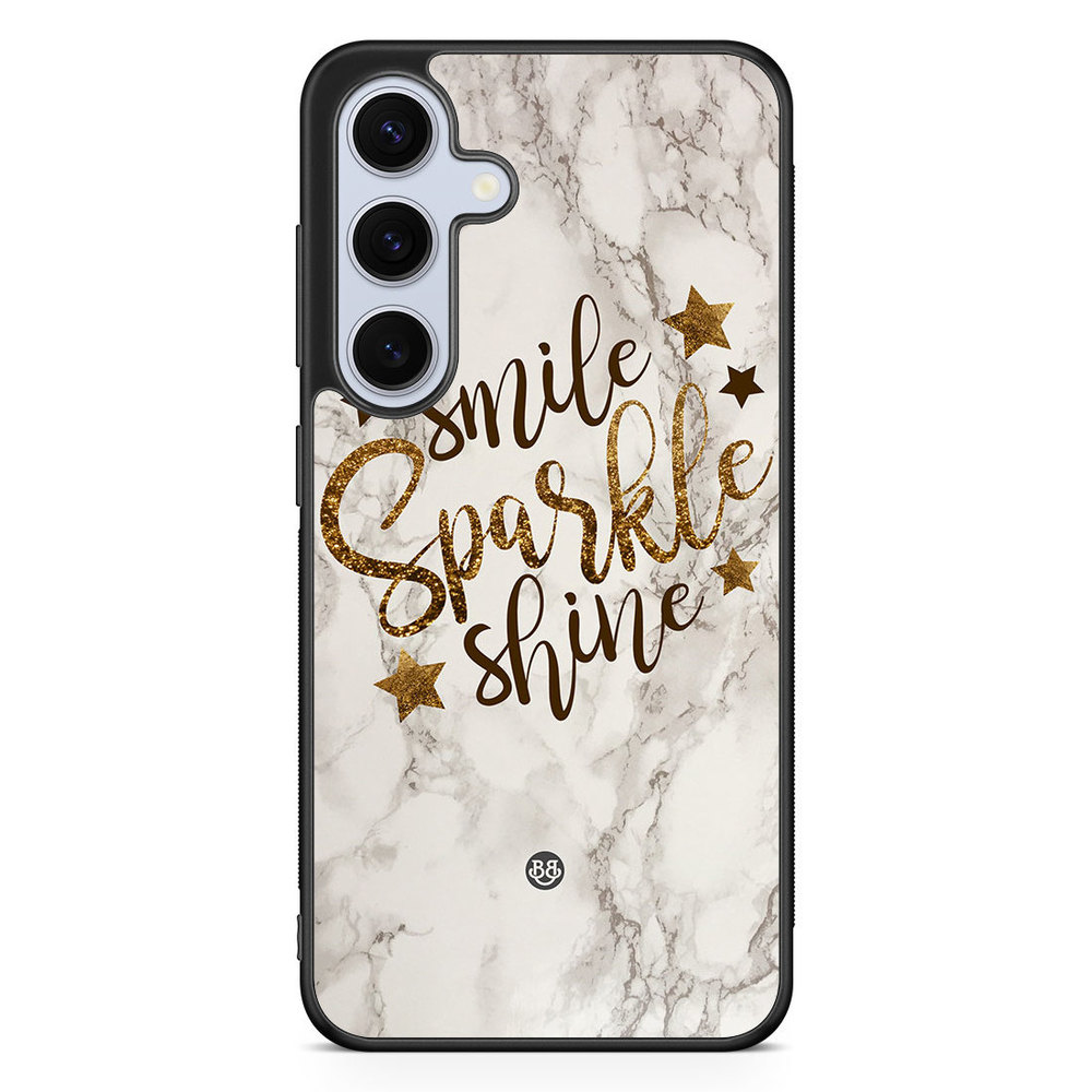 Samsung Galaxy S24 5G Case - Smile,Sparkle,Shine
