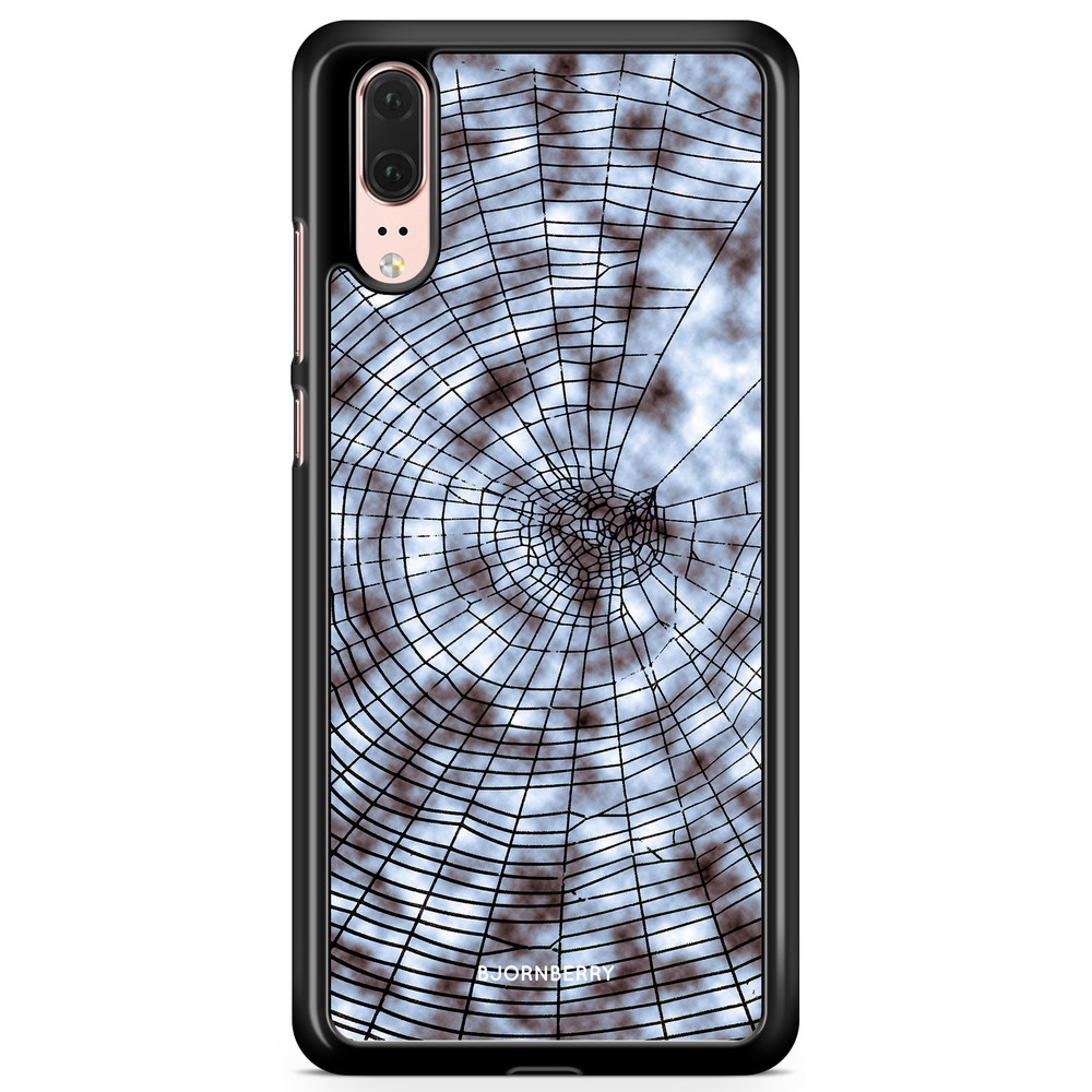 Huawei P20 Case - Black Spiderweb