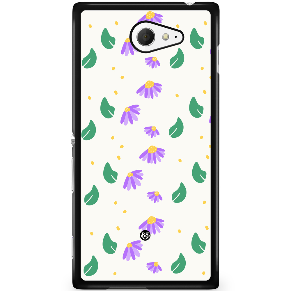 Sony Xperia M2 Aqua Case - SUMMER GARDEN - Meadow Dance