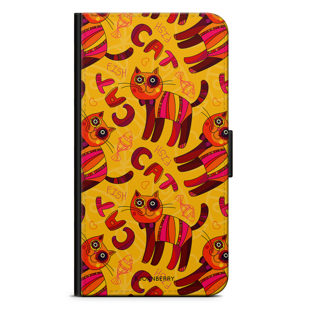 OnePlus Nord CE 5G Wallet Case - Cat & Fish