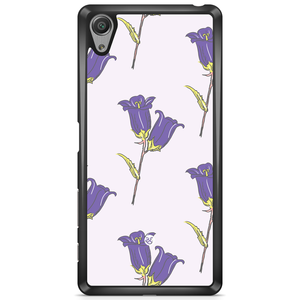 Sony Xperia L1 Case - Wild Purple Flowers