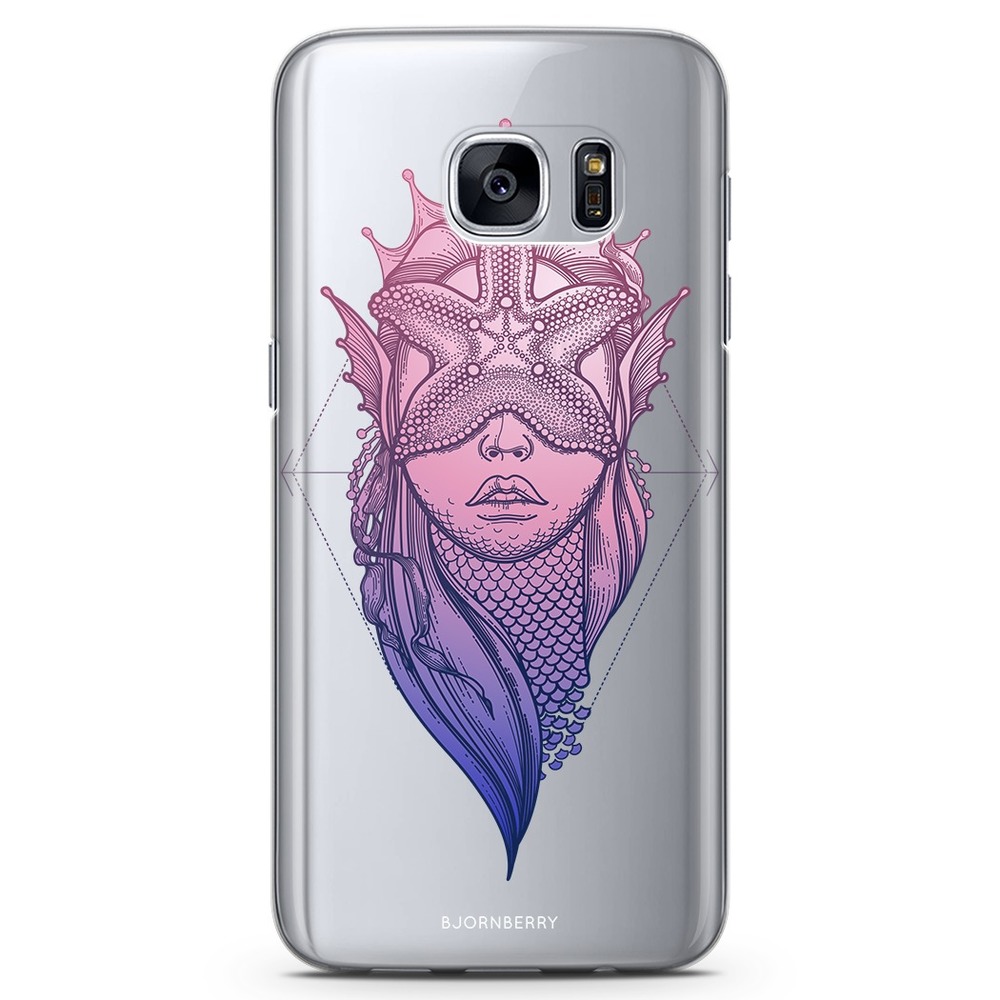 Samsung Galaxy S6 TPU Case - Mermaid Head