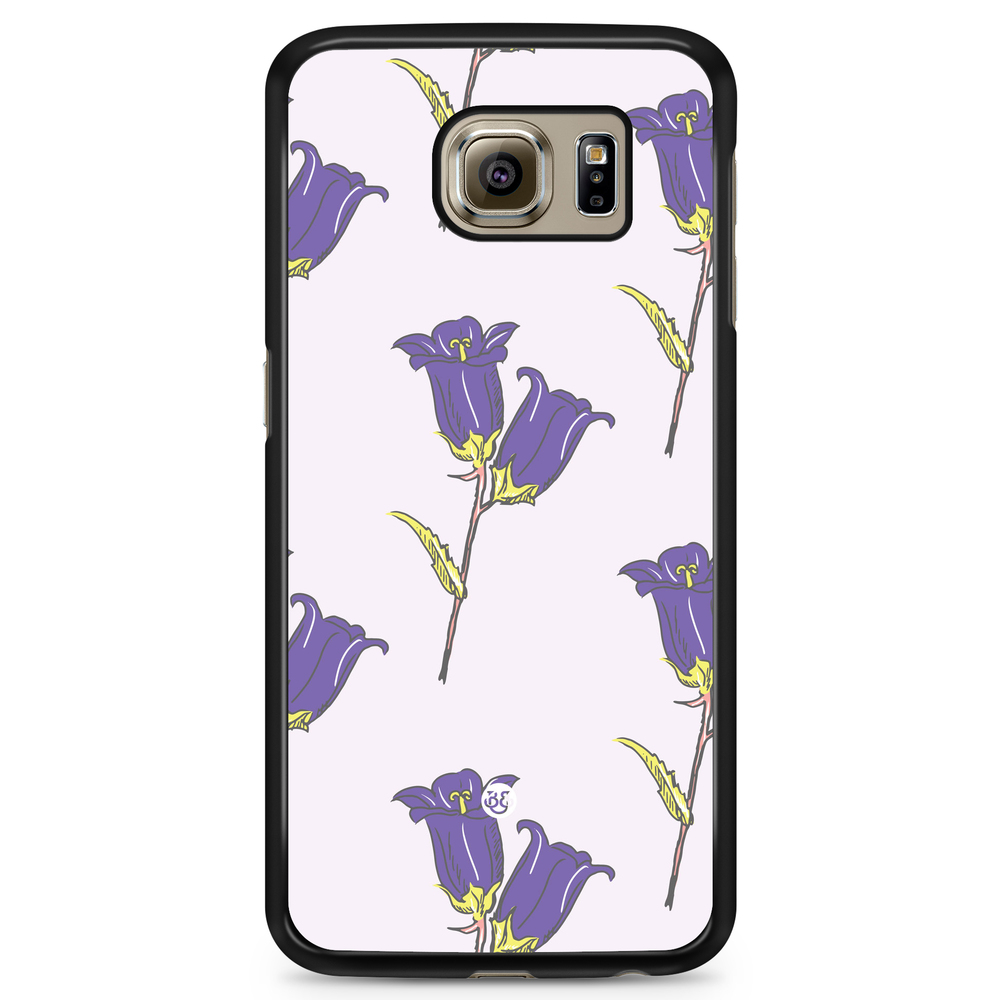Samsung Galaxy S6 Case - Wild Purple Flowers