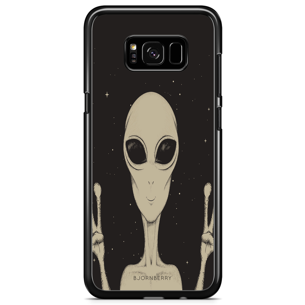 Samsung Galaxy S8 Plus Case - Peace Alien