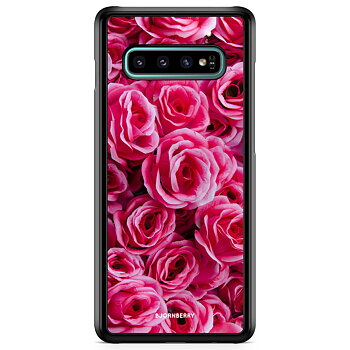 Samsung Galaxy S10 Skal - Röda Rosor