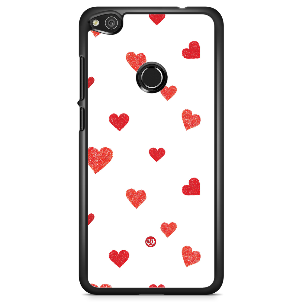 Huawei Honor 8 Lite Case - Painted Heart