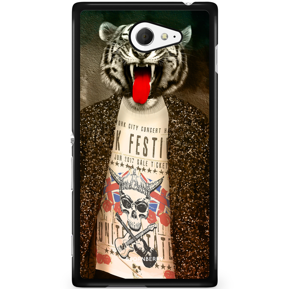 Sony Xperia M2 Aqua Case - Tiger