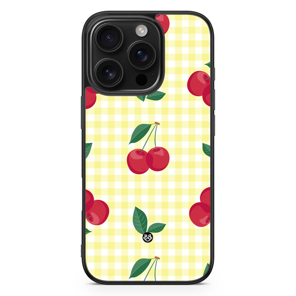 iPhone 16 Pro Case - Cherry Kiss