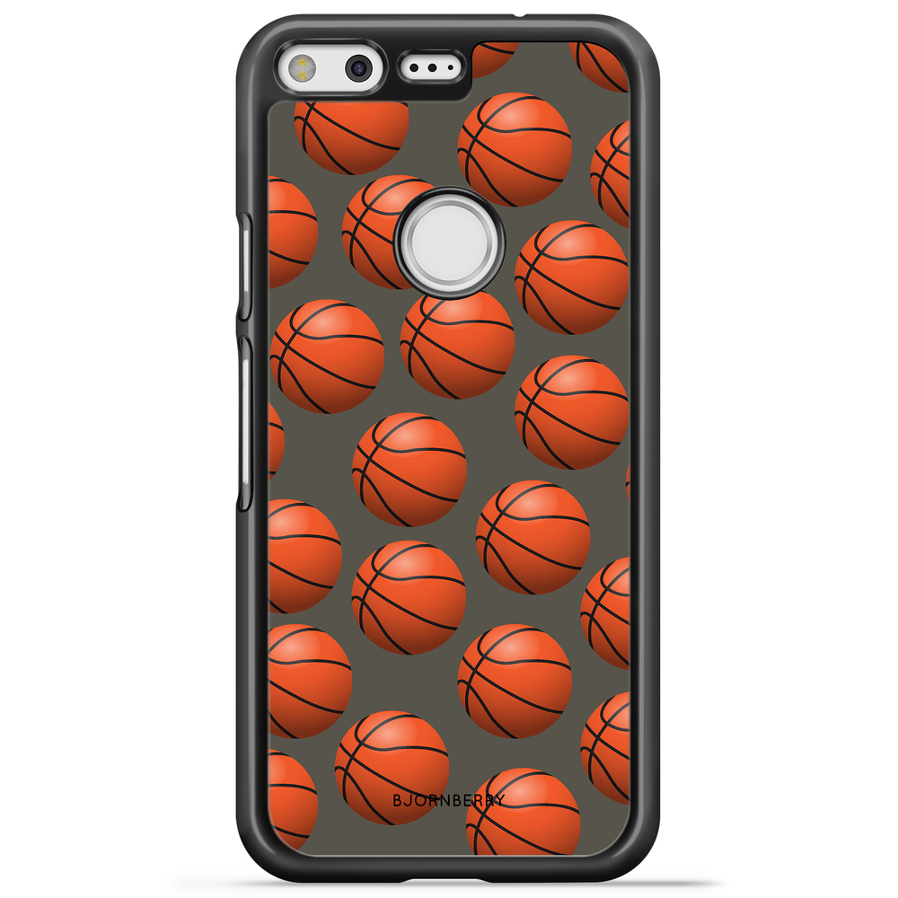 Google Pixel Case - Basketballs Pattern