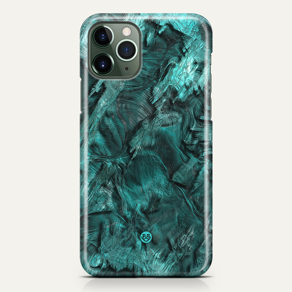 iPhone 11 Pro Max Premium Case - Green Glass