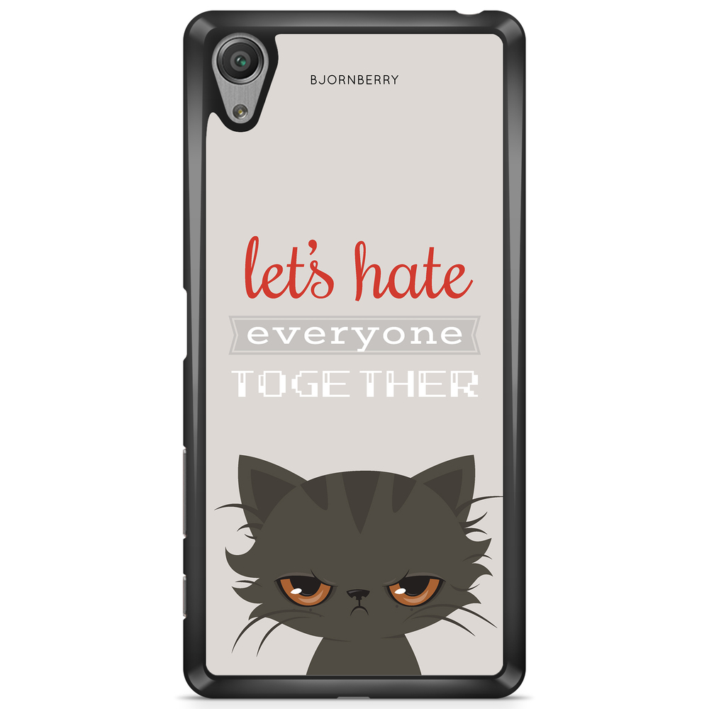 Sony Xperia XA Case - Angry Cat