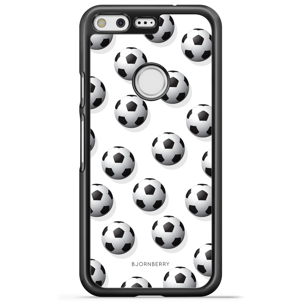 Google Pixel Case - Footballs Pattern