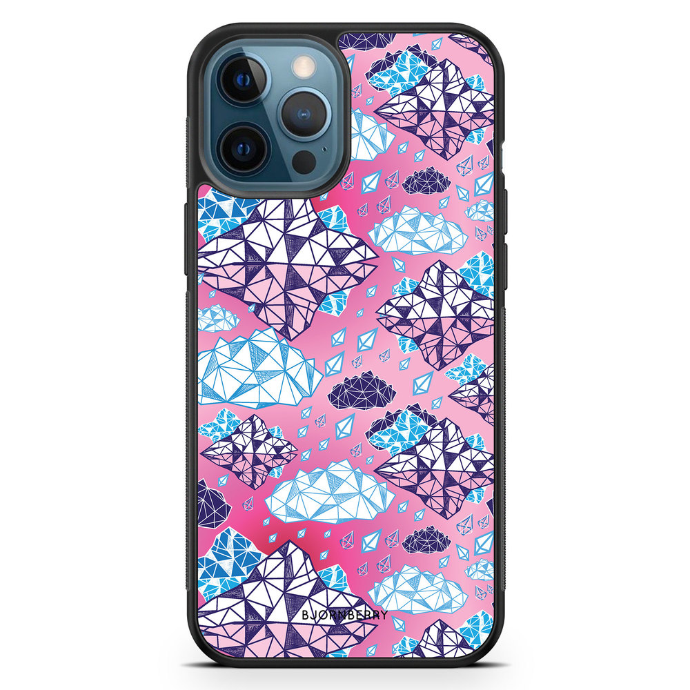 iPhone 12 Pro Case - Geometric Clouds