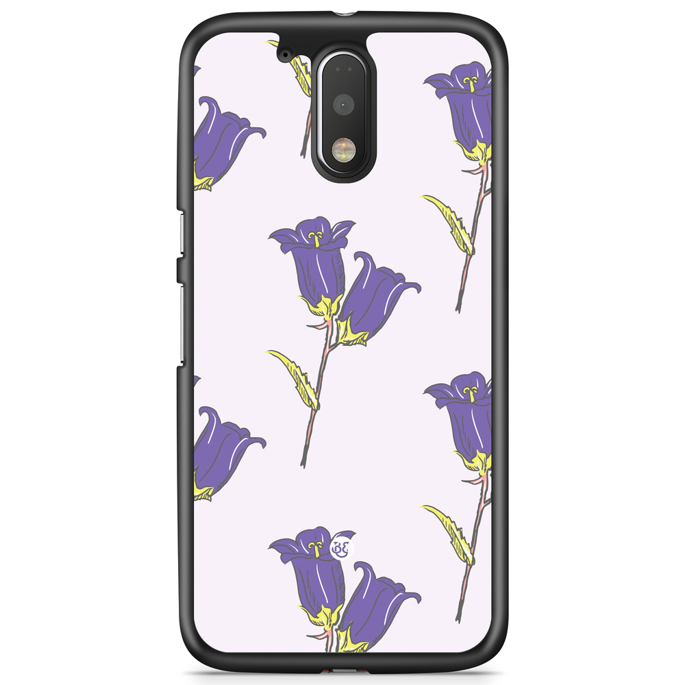 Moto G4/G4 Plus Case - Wild Purple Flowers