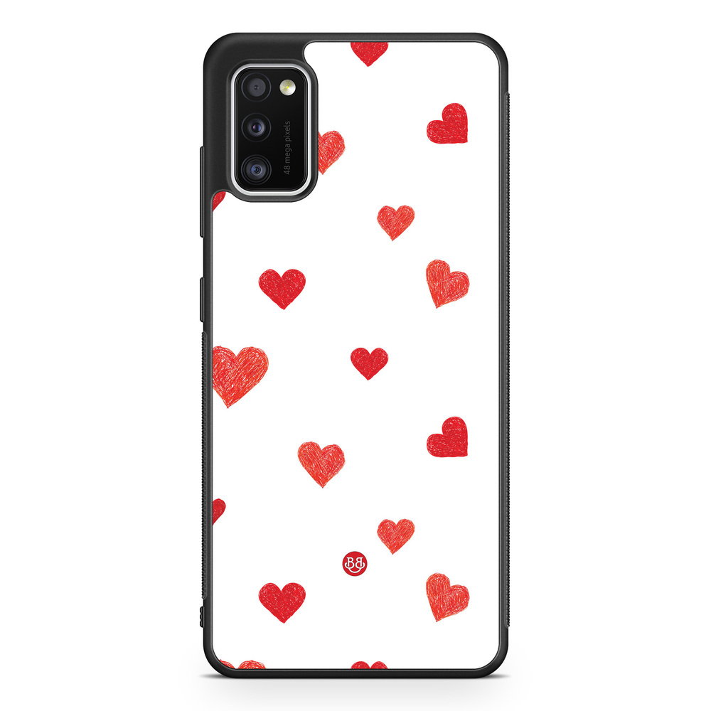 Samsung Galaxy A41 Case - Painted Heart