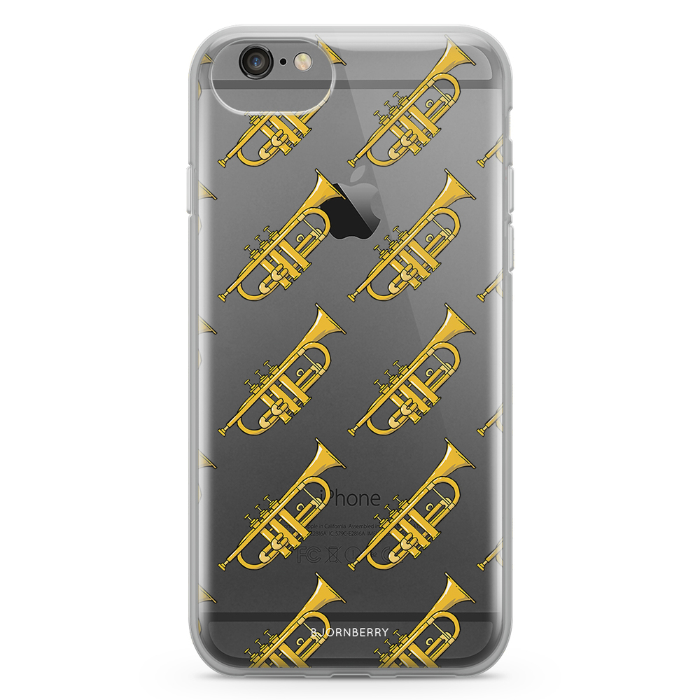 iPhone 6/6s Fashion Case - Trumpet Pattern
