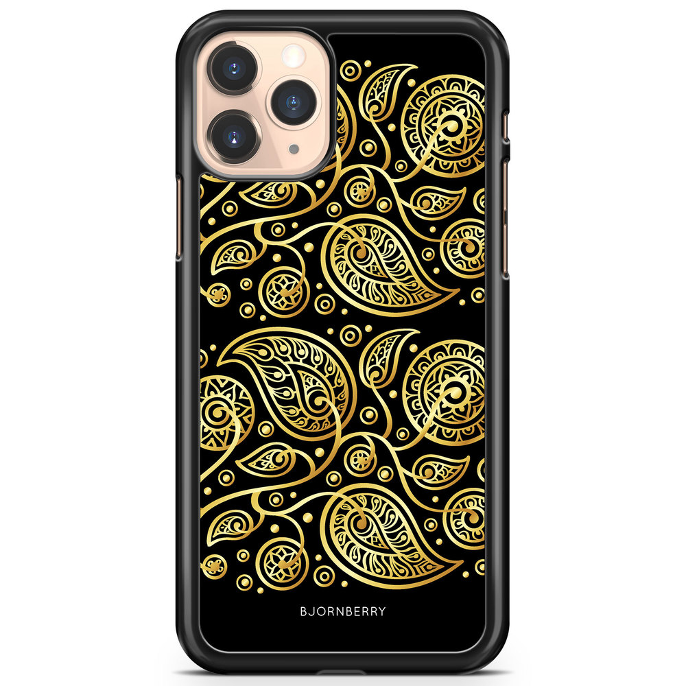 iPhone 11 Pro Case - Gold Flowers