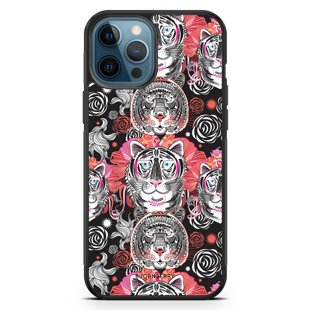 iPhone 12 Pro Case - Cartoon Tigers