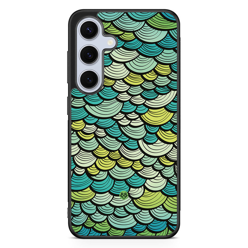 Samsung Galaxy S24 5G Case - Green Mermaid Scales