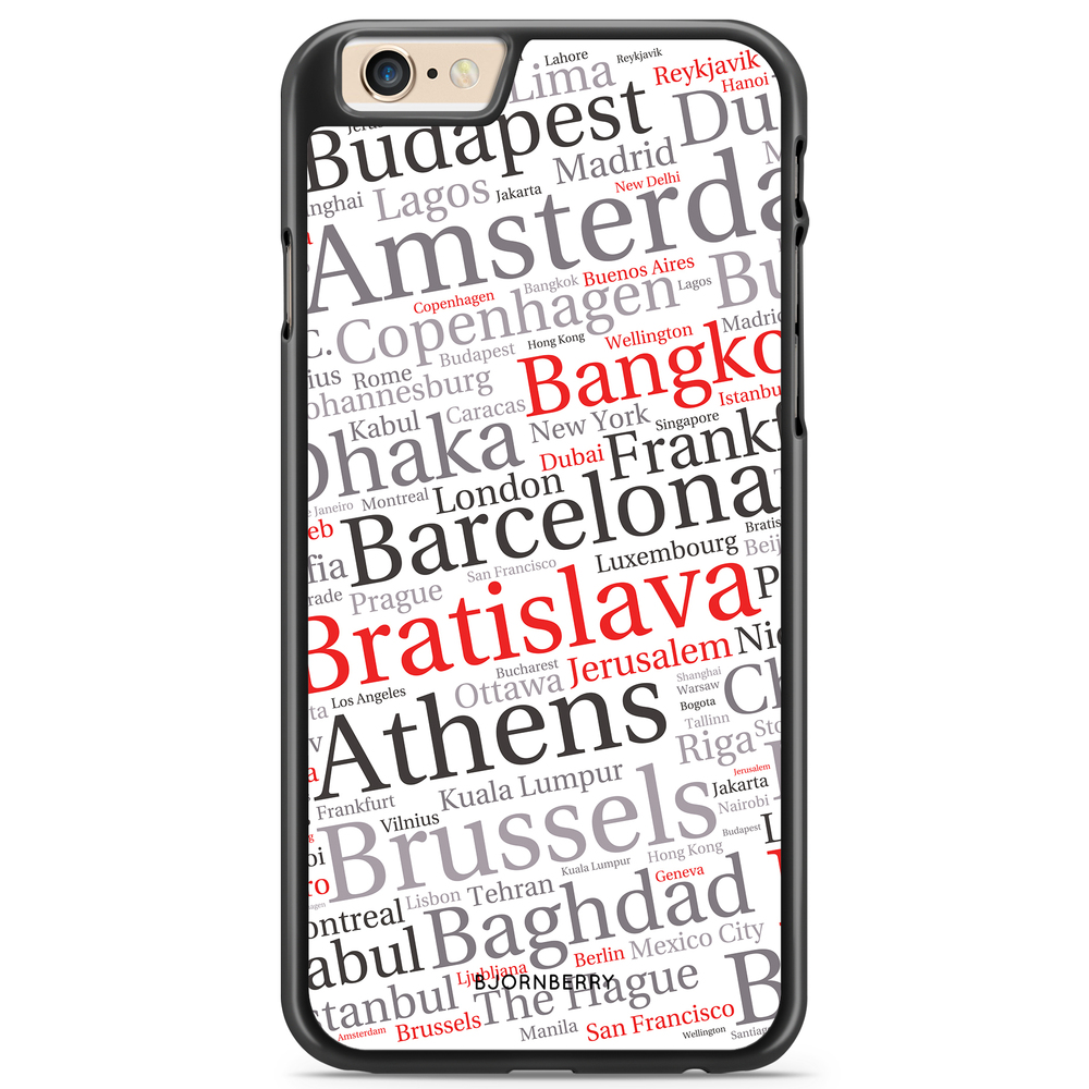 iPhone 6 Plus/6s Plus Case - City Names