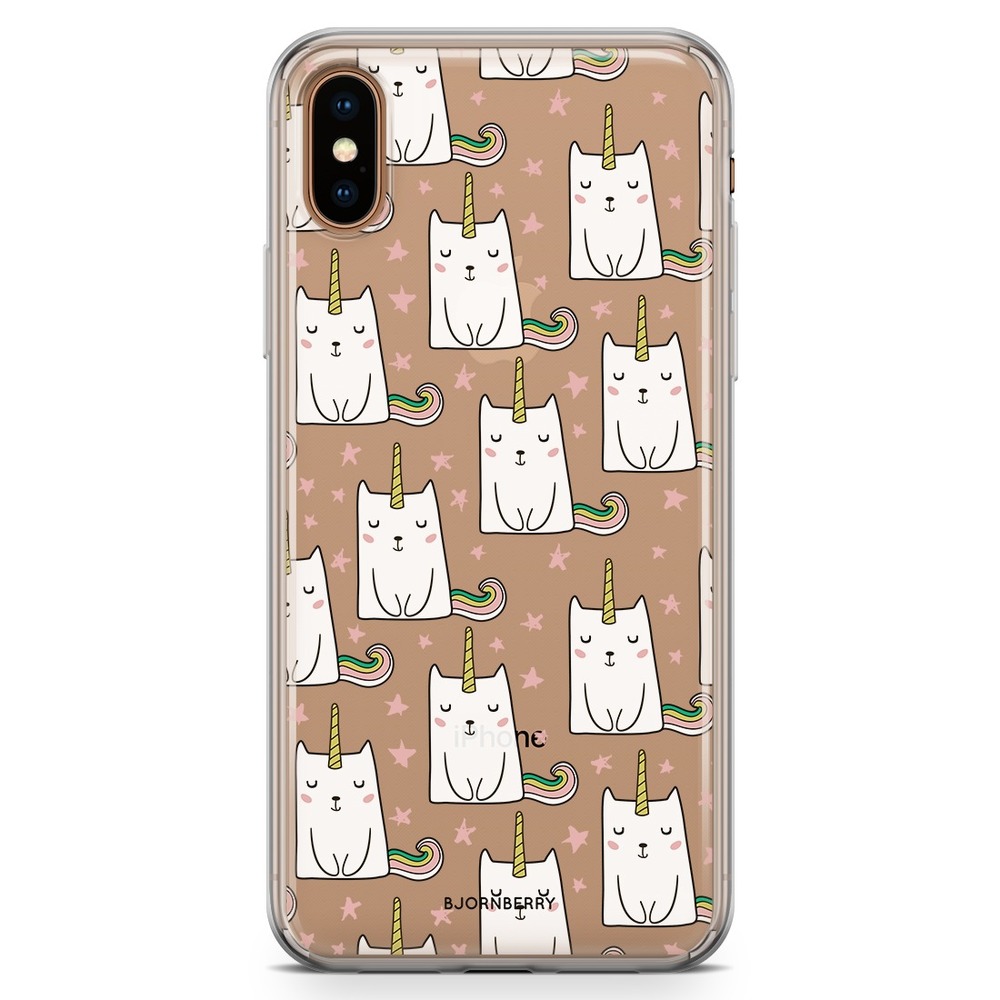 iPhone Xs Max Fashion Case - Cat Unicorn