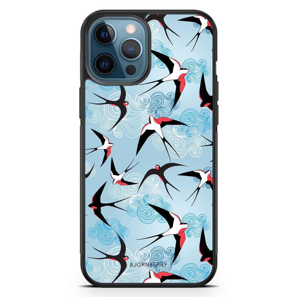 iPhone 12 Pro Case - Swallows