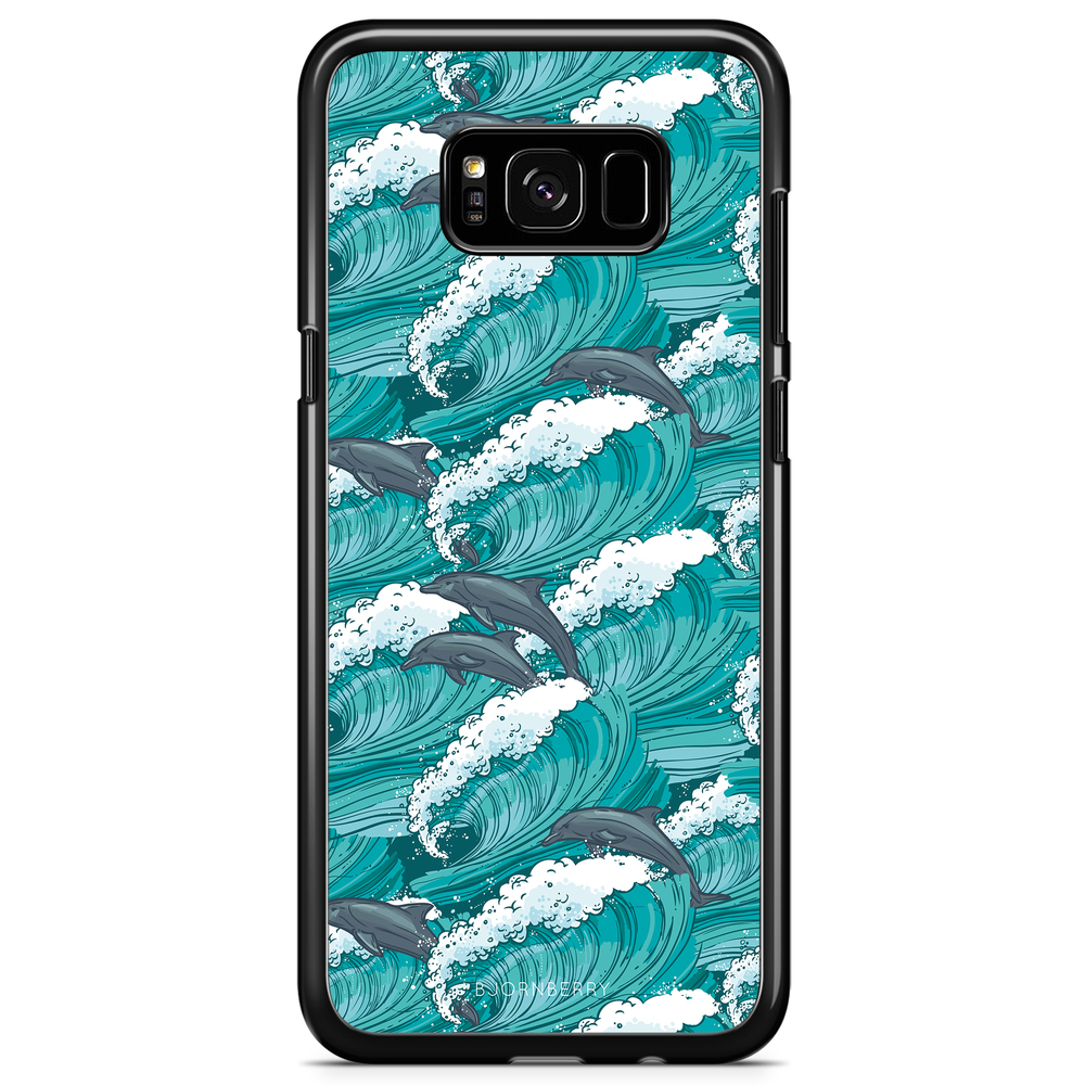 Samsung Galaxy S8 Plus Case - Waves And Dolphins