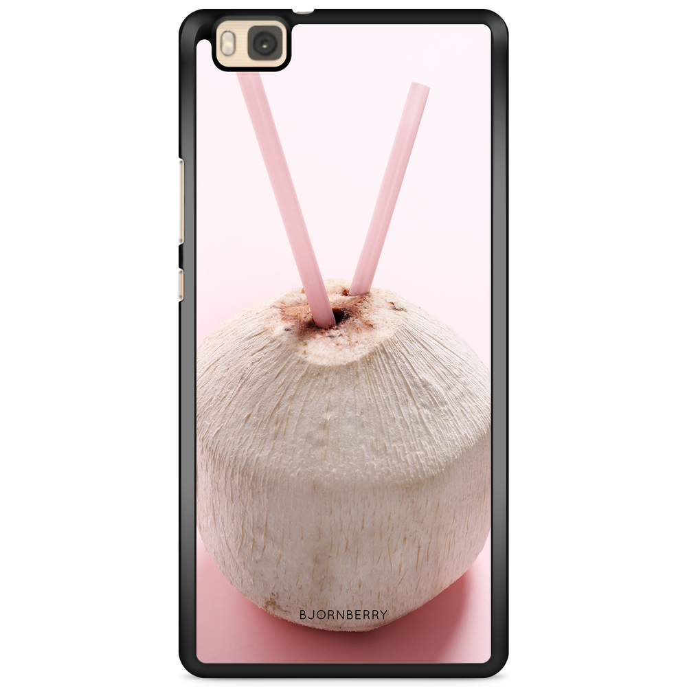 Huawei P8 Lite Skal - Rosa Kokosnöt